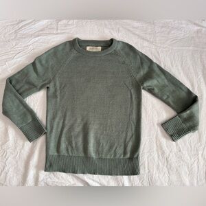 Synergy Organic Clothing Women’s Crew Sweater - Sage Small